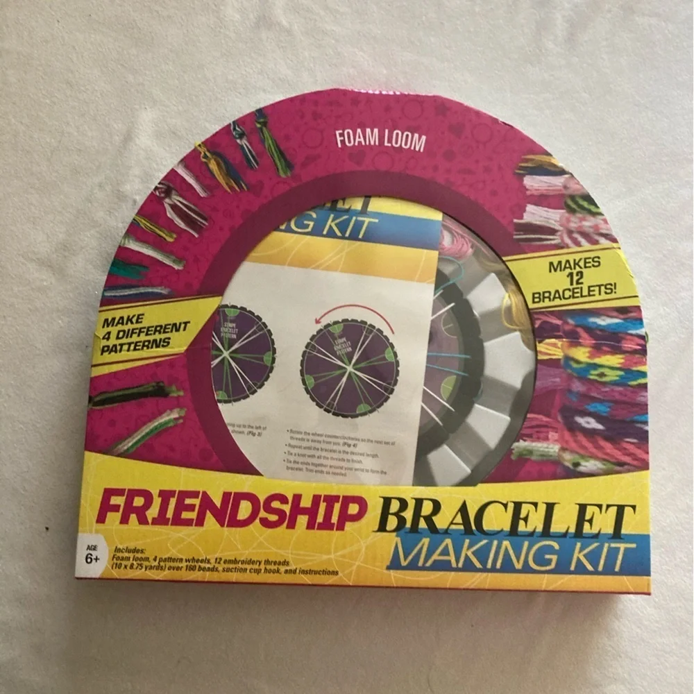 FRIENDSHIP bracelet making kit used